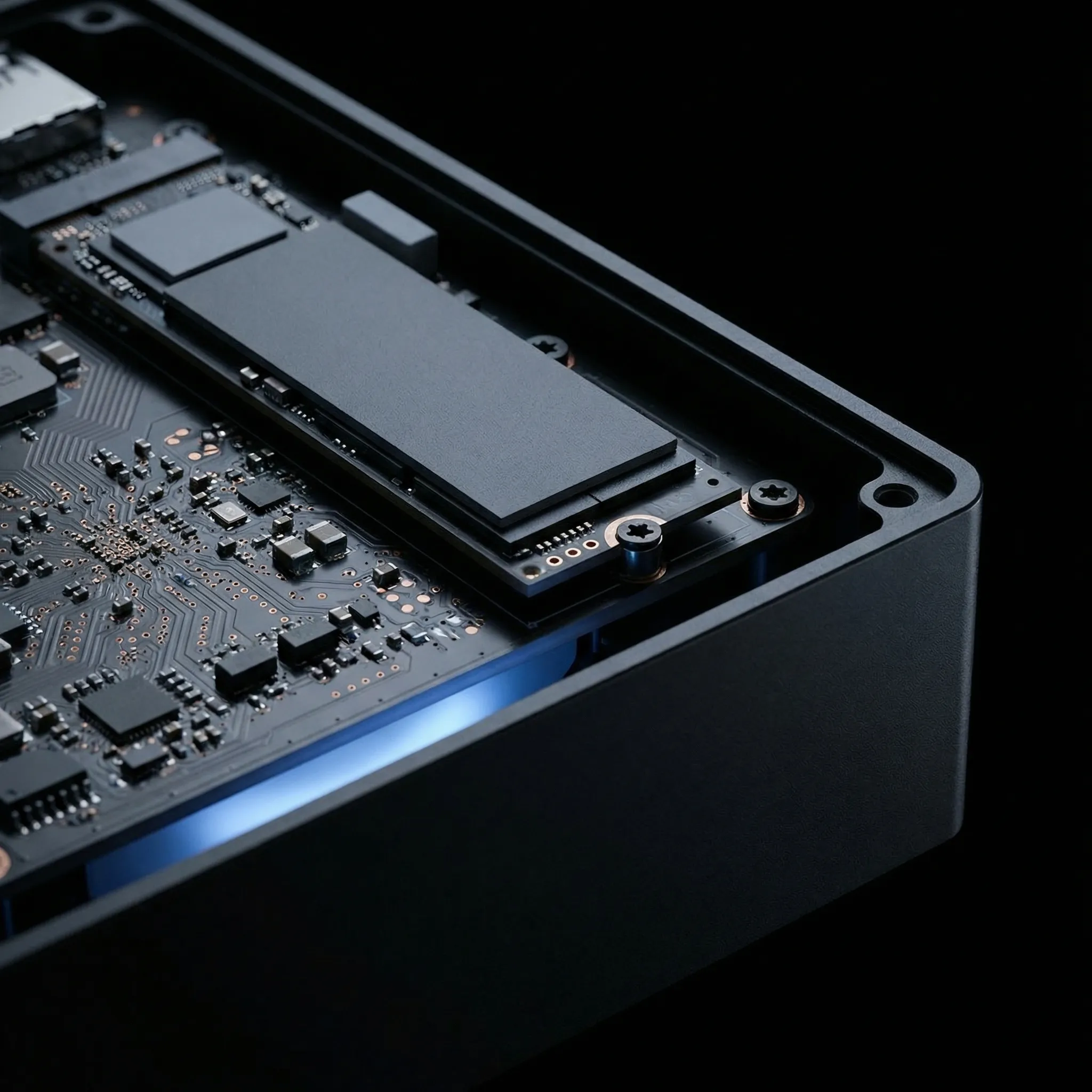 ArcBlue internal SSD storage